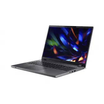 Acer Travel Mate TMP216-51 Gray, 16'' WUXGA IPS (Intel Core i3-1315U, 1x8GB DDR4 (2 slots), 256GB M.2 NVMe SSD (2 slots), Intel Iris XE, CR, HDMI, LAN, 1xTB4, 2x USB-A 3.2 G1, Micro SD CR, WiFi6E AX211 +BT5.1, 50Wh BT, 180° hinge, HDD Kit, TPM 2.0, HD Cam