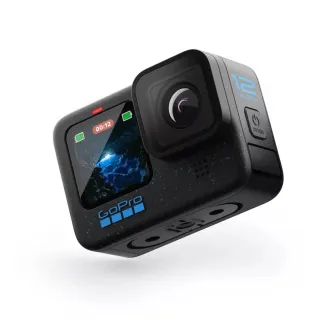 Action Camera GoPro HERO 12 Black, Photo-Video Resolutions:27MP/5.3K60+2.7K240, 8xslow-motion, waterproof 10m, voice control, 3x microphones, hyper smooth 6.0, Processor GP2, Timewarp 3.0, HDR, Wi-Fi, Bluetooth, microSD, micro HDMI, USB-C, 3.5mm, Battery