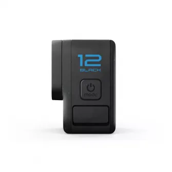 Action Camera GoPro HERO 12 Black, Photo-Video Resolutions:27MP/5.3K60+2.7K240, 8xslow-motion, waterproof 10m, voice control, 3x microphones, hyper smooth 6.0, Processor GP2, Timewarp 3.0, HDR, Wi-Fi, Bluetooth, microSD, micro HDMI, USB-C, 3.5mm, Battery