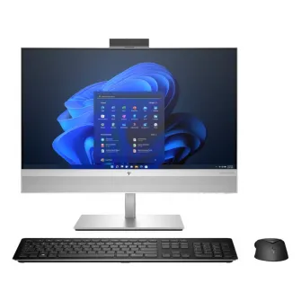 All-in-One PC - 23.8'' HP EliteOne 840 G9 FHD IPS, Intel Core i5-13500, 1x16GB (2 slots) DDR5 SODIMM, 512Gb SSD 2280 PCIe NVMe, Intel UHD 770 Graphics, TNR 5MP Cam, LAN, WiFi6E + BT5.3, SD4 CR, 240W PSU, HP 655 Wireless KB + MS, Height Adjustable Stand,