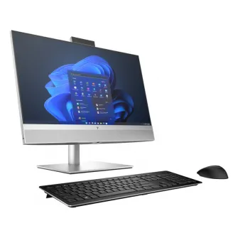 All-in-One PC - 23.8'' HP EliteOne 840 G9 FHD IPS, Intel Core i5-13500, 1x16GB (2 slots) DDR5 SODIMM, 512Gb SSD 2280 PCIe NVMe, Intel UHD 770 Graphics, TNR 5MP Cam, LAN, WiFi6E + BT5.3, SD4 CR, 240W PSU, HP 655 Wireless KB + MS, Height Adjustable Stand,
