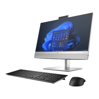 All-in-One PC - 23.8'' HP EliteOne 840 G9 FHD IPS, Intel Core i5-13500, 1x16GB (2 slots) DDR5 SODIMM, 512Gb SSD 2280 PCIe NVMe, Intel UHD 770 Graphics, TNR 5MP Cam, LAN, WiFi6E + BT5.3, SD4 CR, 240W PSU, HP 655 Wireless KB + MS, Height Adjustable Stand,