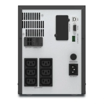 APC Easy-UPS SMV2000CAI, 2000VA/1400W, AVR, Line interactive, 6 x IEC Sockets (all 6 Battery Backup + Surge Protected),Intelligent Smart Slot, USB