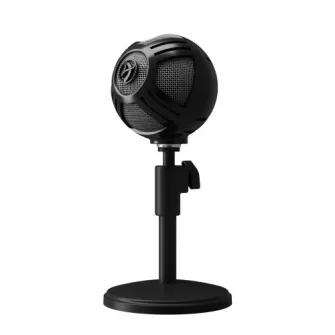 AROZZI Sfera Pro USB Plug-and-play microphone with -10dB Cardioid, Cardioid, and Omnidirectional pick-up patterns, 20Hz – 20kHz, 1.9m, black