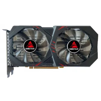 BIOSTAR GeForce GTX1660 Ti  6GB GDDR6, 192bit, 1770/12000Mhz, CUDA: 1536 processing, 1xDVI, 1xHDMI, 1xDP,  Dual fan, 8pin x1, Retail (VN1666TF69)