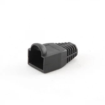 Boot cap for RJ-45  BT5BK/100, Strain relief (boot cap), black, 100 pcs per polybag