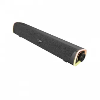 Boxe Trust Soundbar GXT 620 Axon, Iluminare RGB, negru