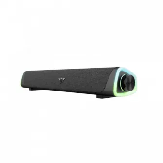 Boxe Trust Soundbar GXT 620 Axon, Iluminare RGB, negru