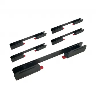 Bracket for Light Strip  GOVEE Neon Rope Light 2 Bracket, 20 pcs in one pack, Black, Plastic