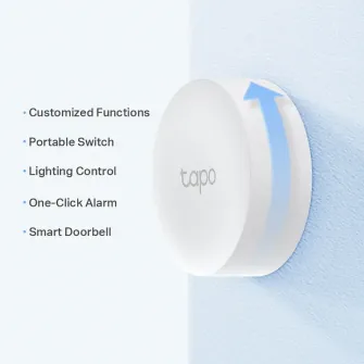 Buton de urgenta TP-LINK Tapo S200B, Alb