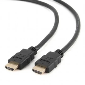 Cable HDMI- 1.8m - Cablexpert CC-HDMI4L-6, 1.8 m, HDMI v.1.4, male-male, Black cable with gold-plated connectors, High speed, Ethernet, CCS, Bulk packing