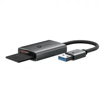 Card Reader TP-LINK UA430, USB-A 3.0, SD + microSD UHS-II / UHS-I, Portable, Stylish, Minimalist design, The reading speeds up to 200 MB/s