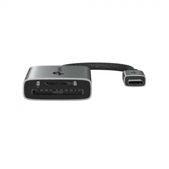 Card Reader TP-LINK UA430C, USB-C 3.0, SD + microSD UHS-II / UHS-I, Portable, Stylish, Minimalist design, The reading speeds up to 200 MB/s