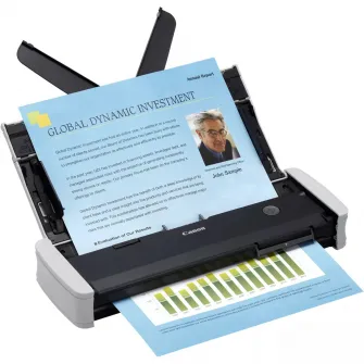 Document Scanner Canon R10 (4861C003), ADF (90 sheets 80g/m2), 3-colour (RGB) LED, CMOS CIS 1 Line Sensor,  Front/ Back/ Duplex, B&W 12 ppm / colour 9 ppm, 600 x 600dpi, 24-bit colour, 64–128 g/m2, Daily Duty Cycle: 500 scans/day, USB 2.0, W 0.9kg