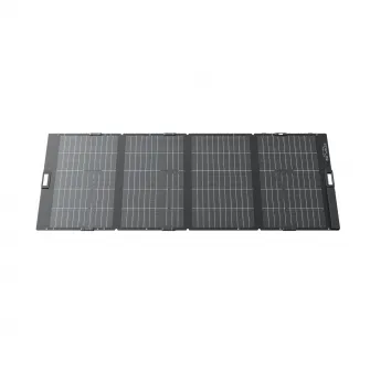 EcoFlow 400W Lightweight Portable Solar Panel, Bifacial Design, Rated Power:425 Watts, 3-angle (30Â°/45Â°/60Â°) adjustable stand and integrated solar angle guide, Cell type: N Type TOPCon monocrystalline silicon, Efficiency 25%, Folded: 659 x 967 x 36 mm,