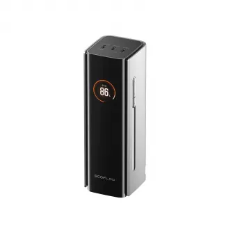 EcoFlow Rapid Pro 27K Power Bank, 27.650mAh (99,54 Wh) Air-travel-friendly, Fast charging of multiple devices: Total output (4 ports): 300W, 1 Ð§ 140W retractable USB-C cable, 1 Ð§ 140W USB-C port, 2 Ð§ 65W USB-C, Smart Digital Display, 140W Built-in Cabl