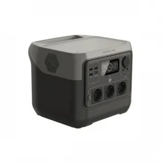 EcoFlow RIVER 2 PRO Portable Power Station, Capacity: 768Wh, AC Output: 800W total (surge 1600W), Number outlets 11 (4 AC outlets, 3 USB-A, USB-C, 2 DC 5521 Output, Car Power Output: 126W Max), Mobile App, Net Weight: 7.8kg, Dimension: 27x26x22.6cm, Charg