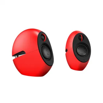 Edifier e25HD Red, 2.0 Multimedia Speaker, 74W (2x37W) RMS, Hi-Res Audio and Hi-Res Audio Wireless Certified, LDAC, Audio in: Bluetooth 5.3, auxiliary, optical, remote control, satl.(3''+3/4''), EDIFIER ConneX mobile app