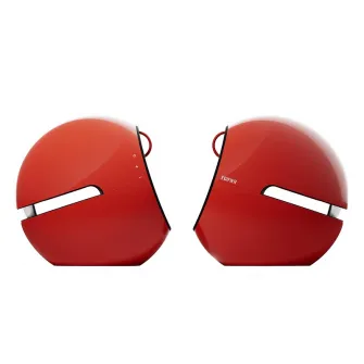 Edifier e25HD Red, 2.0 Multimedia Speaker, 74W (2x37W) RMS, Hi-Res Audio and Hi-Res Audio Wireless Certified, LDAC, Audio in: Bluetooth 5.3, auxiliary, optical, remote control, satl.(3''+3/4''), EDIFIER ConneX mobile app