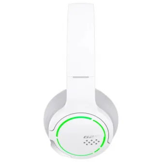 Edifier G2BT White / Bluetooth Gaming On-ear headphones with microphone, RGB, 3.5mm / Bluetooth V5.2, Playback time 20 hours (light on); 36 hours (light off)