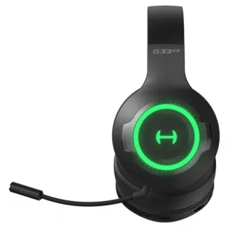 Edifier G33BT Grey / Bluetooth Gaming On-ear headphones with microphone, RGB, 10W RMS total output power from 0.5