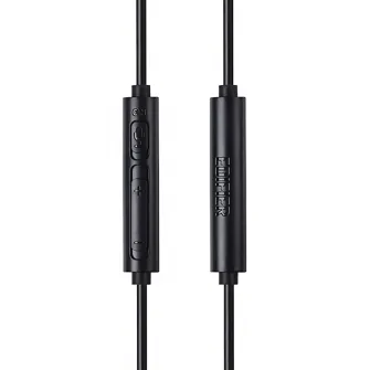 Edifier K550 Single Plug Black Computer Headphones with microphone, Frequency response 20 Hz-20 kHz, 120-degree Rotating Microphone, Comfortable Wearing, Cable 2.0 m, 3.5mm audio connector + 3.5mm splitter cable, 89g, Black