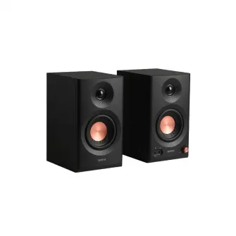 Edifier MR3 Black, Studio Monitor 2.0/ 2x18W RMS, Bluetooth v5.4, 1-inch silk dome tweeter and 3.5-inch diaphragm woofer, 52Hz - 40kHz, Hi-Res Audio certified, 24bit/96KHz, 6.35mm TRS balanced input, RCA, AUX, headphone output and AUX input, EDIFIER Conne