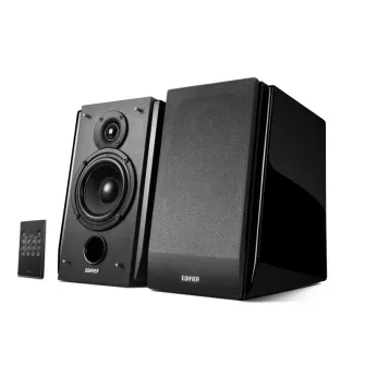 Edifier R1850DB Black, 2.0/ 70W (2x35W) RMS, Audio In: Bluetooth, RCA x2, PC, AUX, optical, coaxial, remote control, all wooden(4