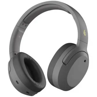 Edifier W820NB Plus Gray / Bluetooth and Wired Over-ear headphones with microphone, ANC, BT V5.2, 3.5 mm jack, Dynamic driver 40 mm, Frequency response 20 Hz-20 kHz, On-ear controls, Ergonomic Fit, Battery Lifetime (up to) 49 hr, charging time 1.5 hr