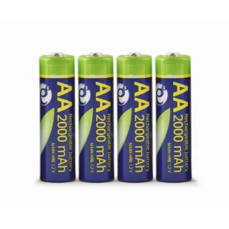 EnerGenie EG-BA-AA20R4-01 Аккумуляторы Ni-MH AA, 2000 мАч, 4 шт. в блистерной упаковке