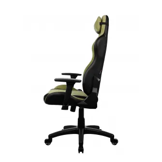 Gaming/Office Chair AROZZI Avanti SoftFabric, Moss Green, max weight up to 120kg, 3D Armrests, Rocking function that tilts the seat and backrest up to 12°, Head and Lumber cushions, Metal Frame, Nylon wheelbase , Gas Lift 4 class