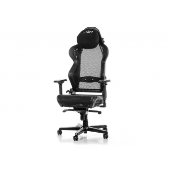 Gaming/Office Chair DXRacer AIR-R1S-NN-BX2, Black, Gaslift class 4, Premium Breathable Mesh, max weight up to 150kg / height 180-200cm, Tilt lock, Recline 90°-135°, 4D Armrests, Headrest and lumbar cushions, Aluminium wheelbase, 7.5 cm PU Caster, W-25.7 k