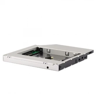 Gembird A-SATA12M2-01, Slim 5.25'' bay mounting frame for NGFF (M.2) SSD memory card, 12.7 mm height