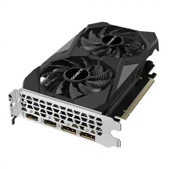 GIGABYTE GeForce RTX 3050 WINDFORCE OC V2 6G / 6GB GDDR6 96bit, 1477/14000MHz, CUDA 2304, Dual Fan, PCIeX16 4.0, 2xHDMI, 2xDP, WindForce Cooling System, 2x Unique Blade Fans, Alternate Spinning, 3D Active Fan, Black, Retail
