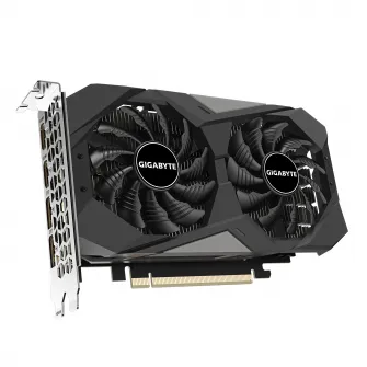 GIGABYTE GeForce RTX 3050 WINDFORCE OC V2 6G / 6GB GDDR6 96bit, 1477/14000MHz, CUDA 2304, Dual Fan, PCIeX16 4.0, 2xHDMI, 2xDP, WindForce Cooling System, 2x Unique Blade Fans, Alternate Spinning, 3D Active Fan, Black, Retail