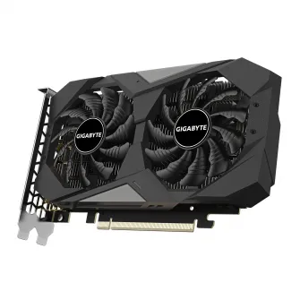 GIGABYTE GeForce RTX 3050 WINDFORCE OC V2 6G / 6GB GDDR6 96bit, 1477/14000MHz, CUDA 2304, Dual Fan, PCIeX16 4.0, 2xHDMI, 2xDP, WindForce Cooling System, 2x Unique Blade Fans, Alternate Spinning, 3D Active Fan, Black, Retail