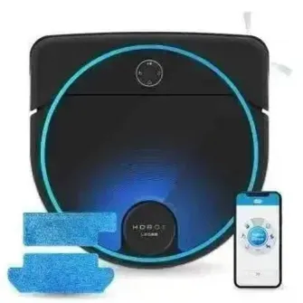 HOBOT Vacuum-Mop 4-in-1 Robot  Legee 7, EU, Black, Suction 2700pa, Sweep, Mop, Pet Mode, Creative Voice, Voice/Remote Control, Wi-Fi, Self Charging, Dust Box Capacity: 0.5L, Working Time: 90m, Maximum area about 240 m2, Barrier height 2cm