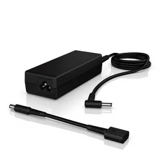 HP AC Adapter - 90W Smart AC Adapter, right-angled (90°) 4.5mm connector allows for connecting in limited spaces and reduces cord bending providing better cable management and longevity