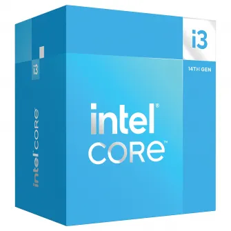 Intel Core i3-14100, S1700, 3.5-4.7GHz, 4C (4P+0Е) / 8T, 12MB L3 + 5MB L2 Cache, Intel UHD Graphics 730, 10nm 60W, tray