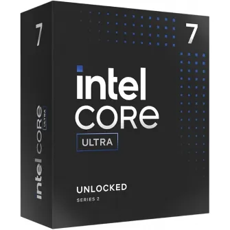 Intel Core Ultra 7 265KF, S1851, 3.3-5.5GHz, 20C (8P+12Е) / 20T, 30MB L3 + 36MB L2 Cache, No Integrated GPU, 3nm, Base 125W, Max 250W, Unlocked, Retail (without Cooler)