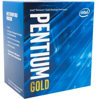 Intel Pentium G6400, S1200, 4.0GHz (2C/4T), 4MB Cache, Intel UHD Graphics 610, 14nm 58W, tray