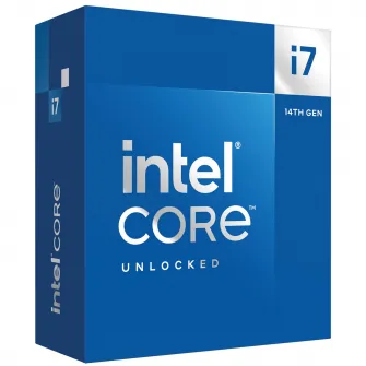 IntelВ® Coreв i7-14700KF, S1700, 2.5-5.6GHz, 20C (8P+12Р•) / 28T, 33MB L3 + 28MB L2 Cache, No Integrated GPU, 10nm 125W, Unlocked, Retail (without cooler)