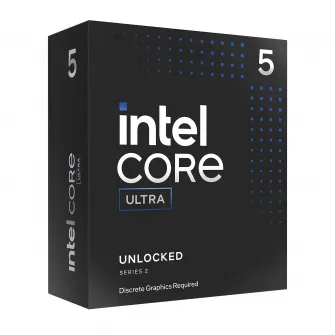 IntelВ® Coreв Ultra 5 245K, S1851, 3.6-5.2GHz, 14C (6P+8Р•) / 14T, 24MB L3 + 26MB L2 Cache, Integrated IntelВ® Graphics, 3nm 125W, Unlocked, tray