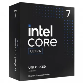 IntelВ® Coreв Ultra 7 265K, S1851, 3.3-5.5GHz, 20C (8P+12Р•) / 20T, 30MB L3 + 36MB L2 Cache, Integrated IntelВ® Graphics, 3nm 125W, Unlocked, tray