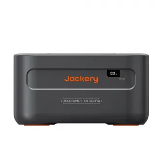 Jackery ''Explorer 1000 Plus'' Battery Pack, Capacity: 1264Wh, 4000 Cycles LiFePO4, Weight:10.2kg,  35.6x26x19.8cm, Compatible with Jackery ''Explorer 1000 Plus'', Black/Orange