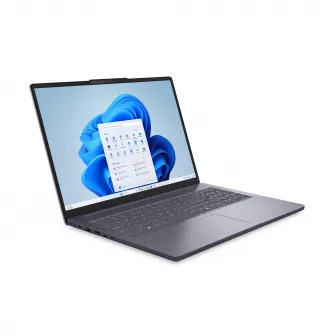 LENOVO IdeaPad Slim 3 16AHP10, Luna Grey/Aluminium, AG IPS 16'' WUXGA 300nits (AMD Ryzen 7 8840HS, 8x Core, 3.3-5.1GHz, AMD Ryzen AI 16 TOPS, 16GB DDR5 (8GB soldered + 8GB SO-DIMM / 0 slots free), 512GB M.2 2242 NVMe, AMD Radeon 780M, Wi-Fi 6, 60Wh, HD 72