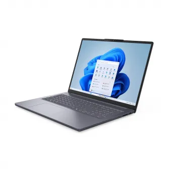 LENOVO IdeaPad Slim 3 16AHP10, Luna Grey/Aluminium, AG IPS 16'' WUXGA 300nits (AMD Ryzen 7 8840HS, 8x Core, 3.3-5.1GHz, AMD Ryzen AI 16 TOPS, 16GB DDR5 (8GB soldered + 8GB SO-DIMM / 0 slots free), 512GB M.2 2242 NVMe, AMD Radeon 780M, Wi-Fi 6, 60Wh, HD 72