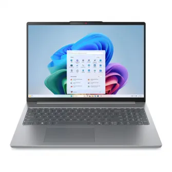LENOVO IdeaPad Slim 5 16AHP10, Luna Grey/Aluminium, OLED 16'' 2.8K 500nits 120Hz (AMD Ryzen 5 8645HS, 6x Core, 4.3-5.0GHz, AMD Ryzen AI 16 TOPS, 16GB DDR5 (0/2 slots free), 512GB M.2 2242 NVMe (1 slot free), AMD Radeon 760M Graphics, Wi-Fi 6, 80Wh, FHD108