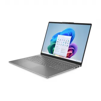 LENOVO IdeaPad Slim 5 16AHP10, Luna Grey/Aluminium, OLED 16'' 2.8K 500nits 120Hz (AMD Ryzen 5 8645HS, 6x Core, 4.3-5.0GHz, AMD Ryzen AI 16 TOPS, 16GB DDR5 (0/2 slots free), 512GB M.2 2242 NVMe (1 slot free), AMD Radeon 760M Graphics, Wi-Fi 6, 80Wh, FHD108