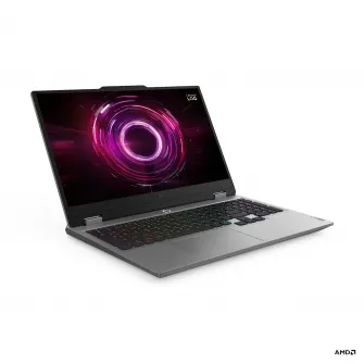 LENOVO LOQ 15AHP10, Luna Grey, AG IPS 15.6'' FHD 300nits 144Hz (AMD Ryzen 5 220, 6x Core, 3.2-4.9GHz, 16GB DDR5 (1 slot free), 512GB M.2 2242 NVMe (1 slot free), NVIDIA GeForce RTX 5050 8GB (440 AI TOPS), Wi-Fi 6, RJ-45, 60Wh, 5.0MP Webcam, White Backlit,